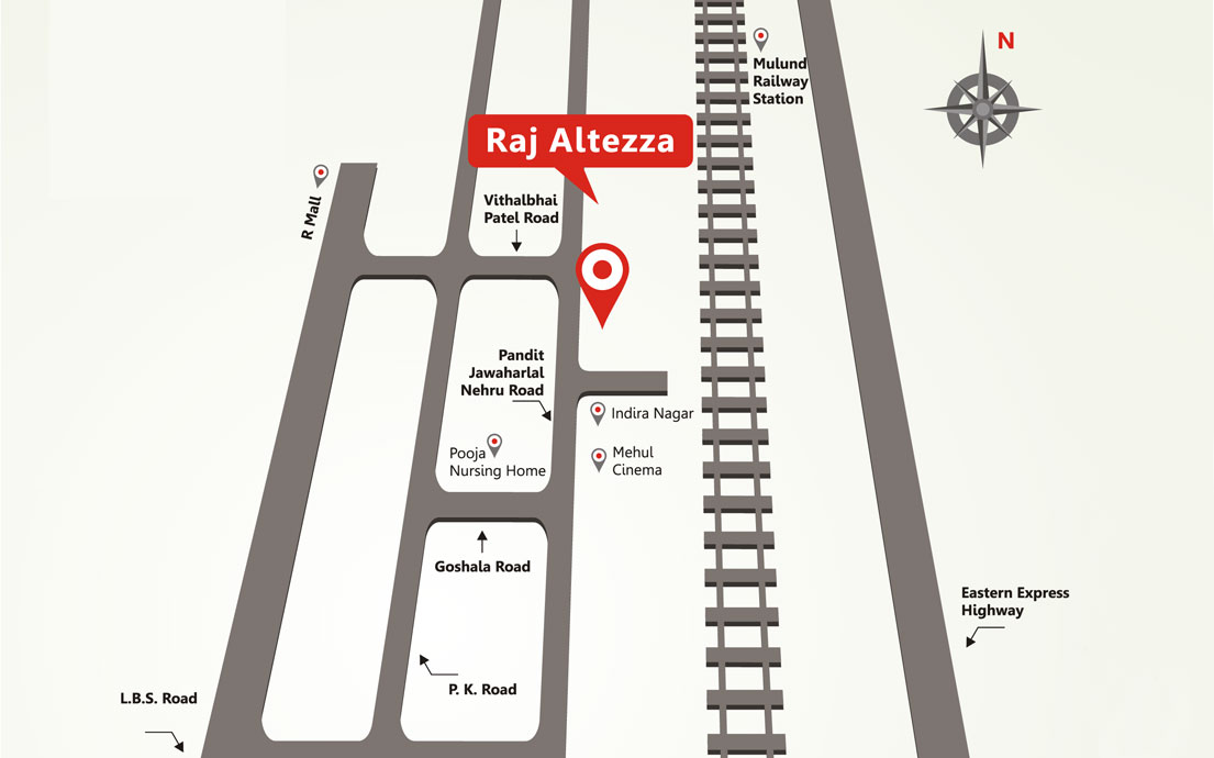 Raj Altezza Location Map