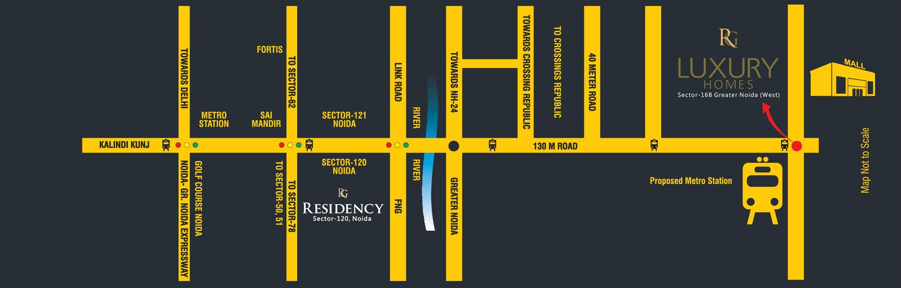 Rg Luxury Homes Location Map