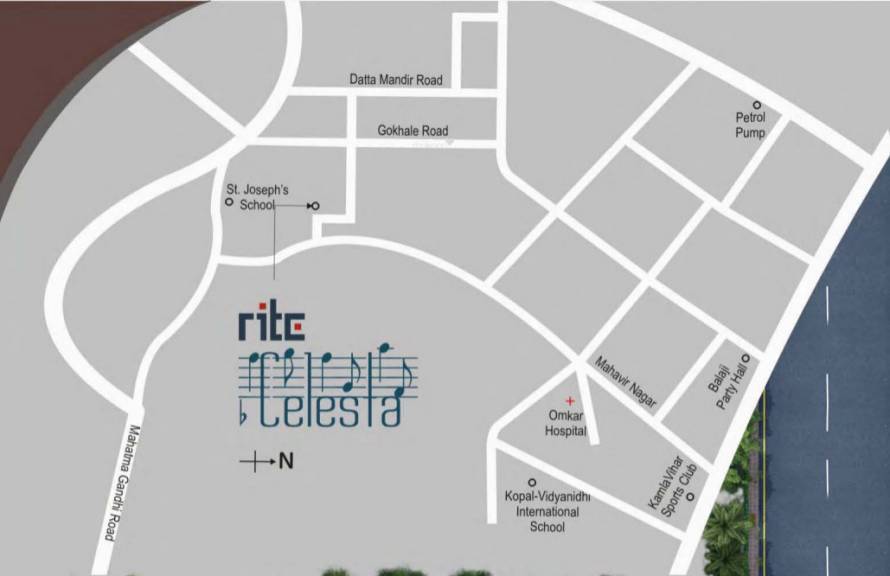 Rite Celesta Location Map