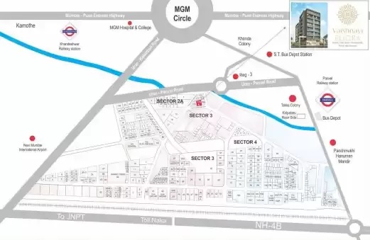 Rk Vaishnavi Ellora Location Map