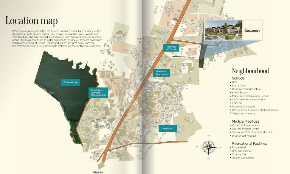 Rmz Sawaan Location Map