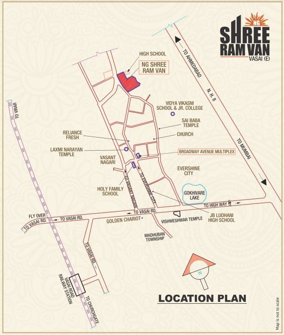 Rna Ng Shree Ram Van Location Map