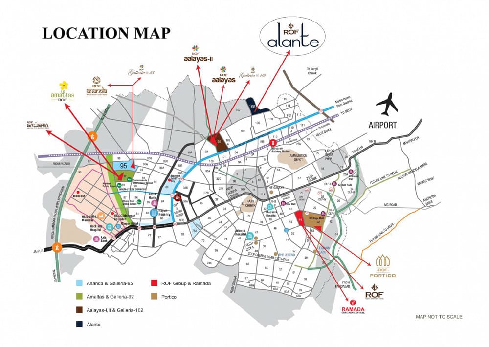 Rof Alante Location Map