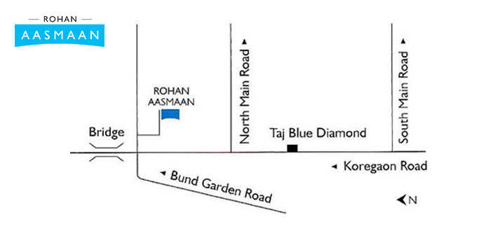 Rohan Aasmaan Location Map