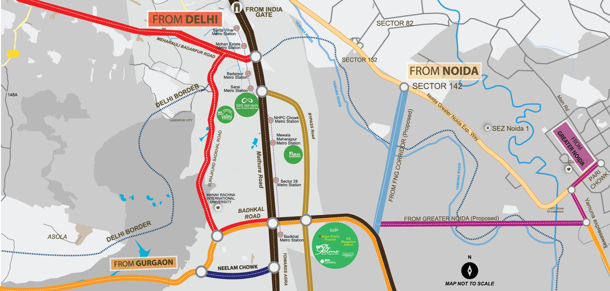 Rps Palms Location Map