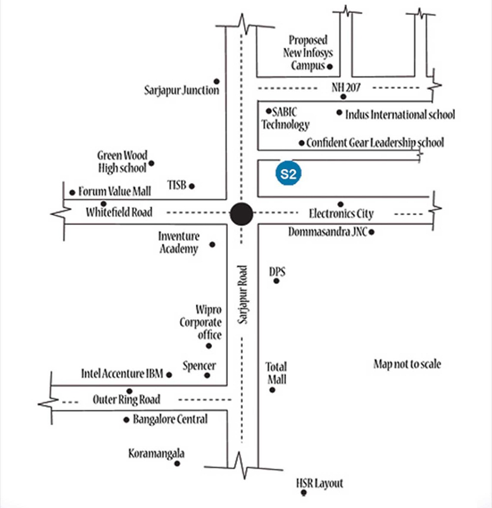 S2 Avantikaa Location Map