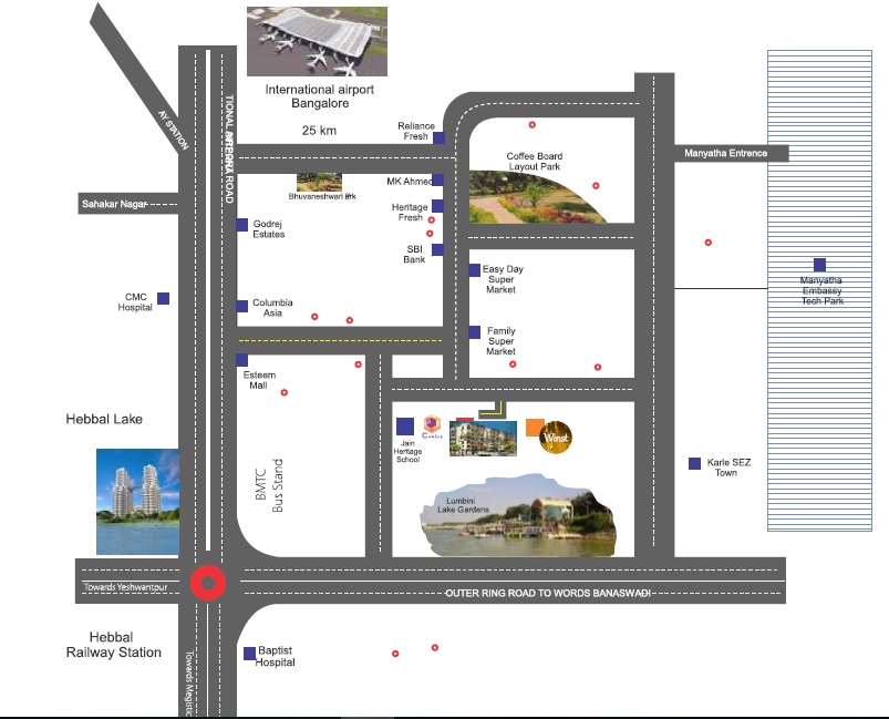 Sai Kalyan Winst Location Map