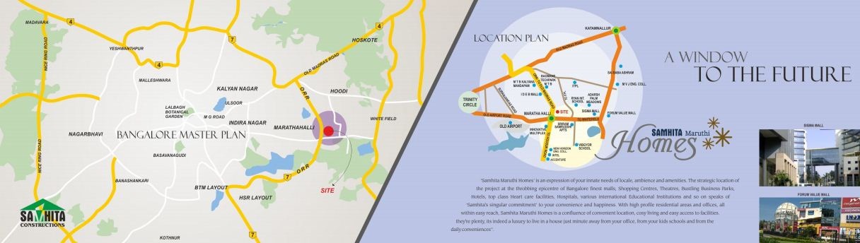 Samhita Maruti Homes Location Map