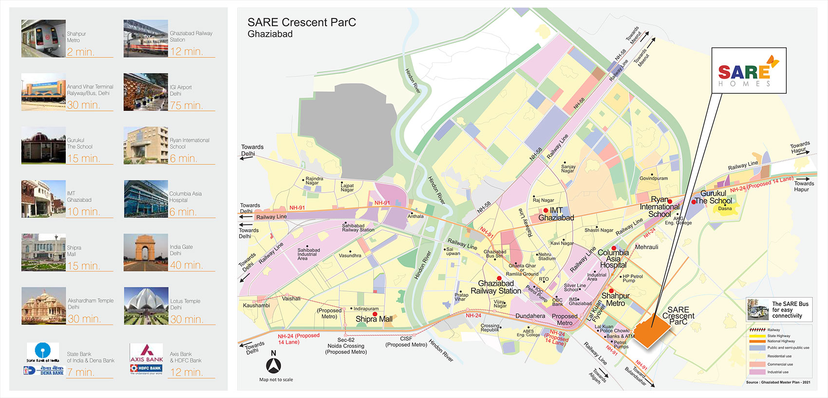 Sare Springview Floors Location Map