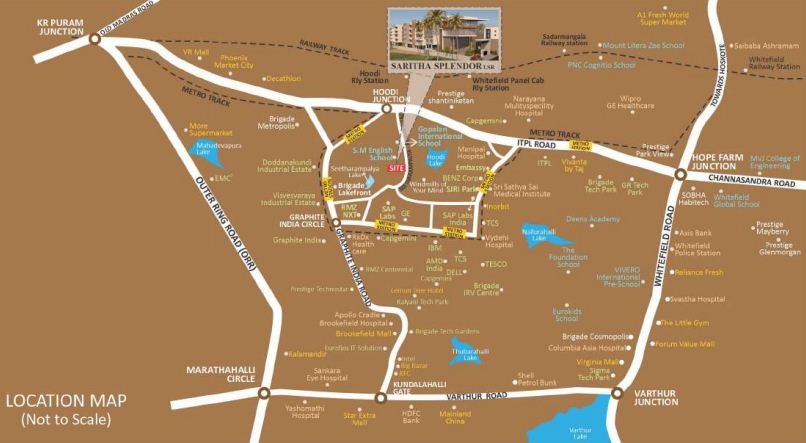 Saritha Splendor Lsr Location Map