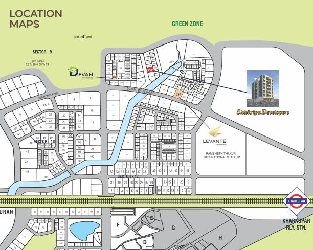 Shivkripa Orchid Location Map