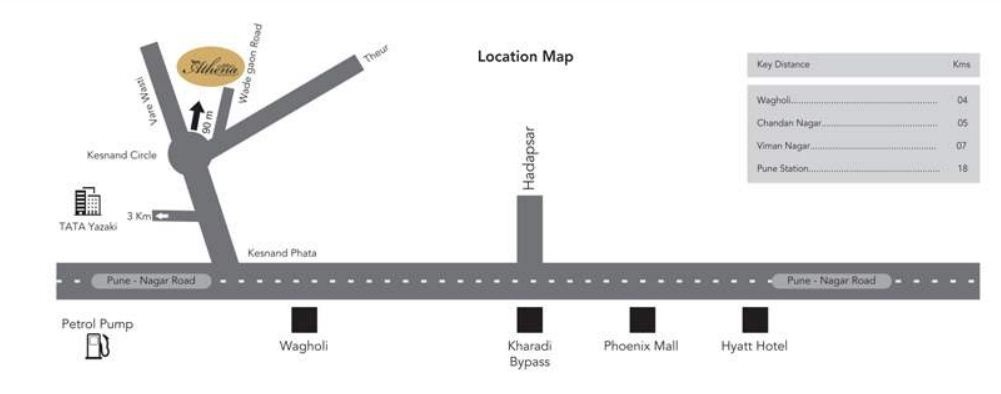 Shivtara Tara Athena Location Map