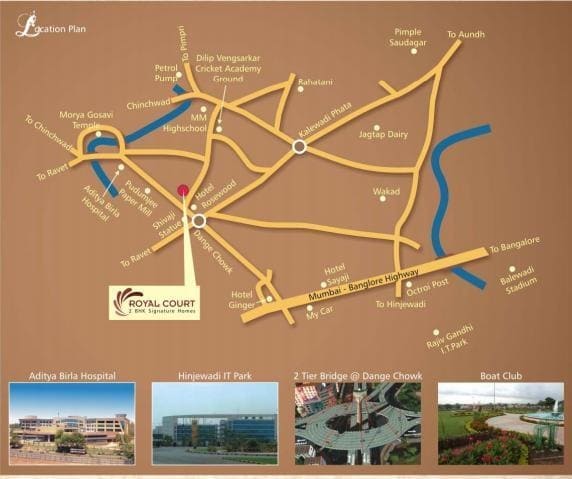 Shree Venkateshwara Royal Court Location Map