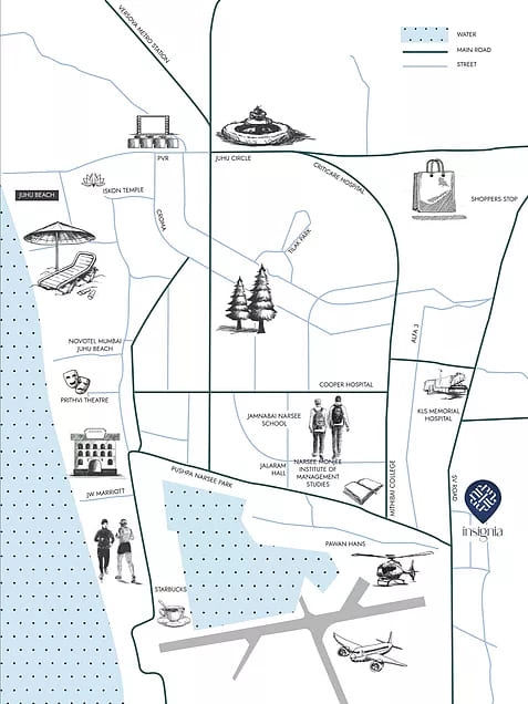 Shreepati Insignia Location Map