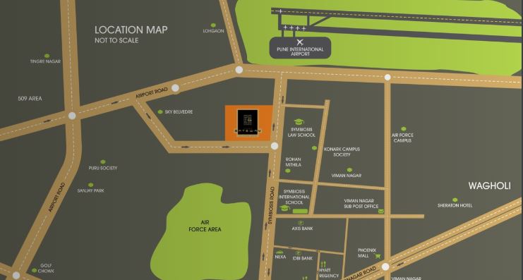 Shubh Gateway Location Map