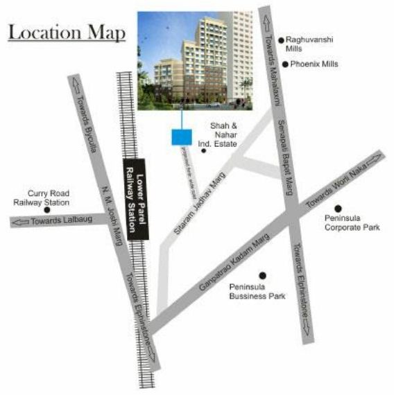 Siddharth Enclave Location Map