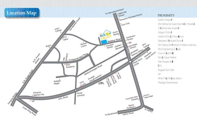 Sls Silicon Valley Location Map