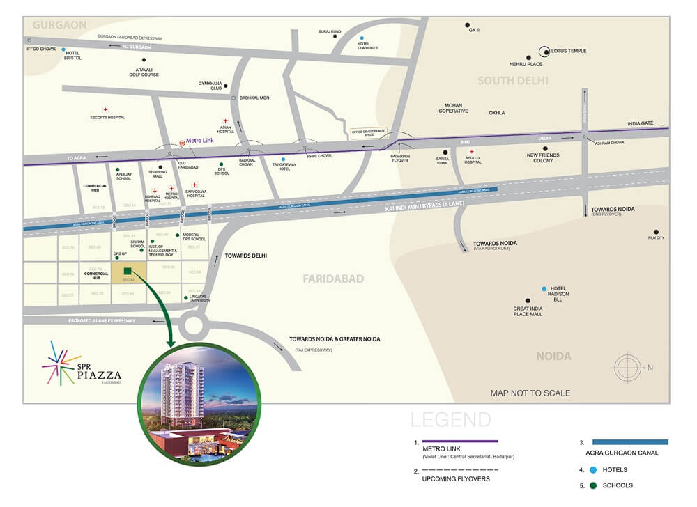 Spr Piazza Location Map