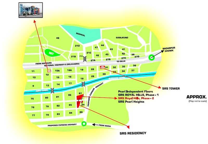 Srs Royal Hills Phase 2 Location Map