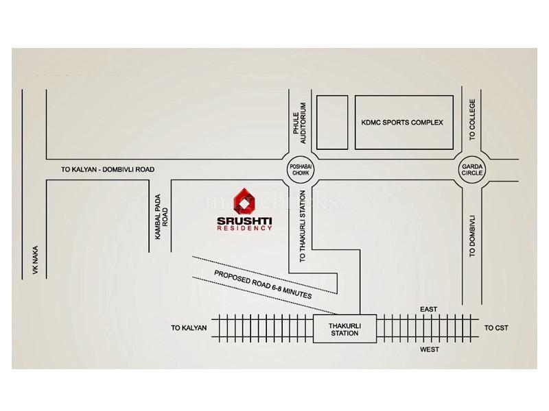 Ss Srushti Residency Location Map