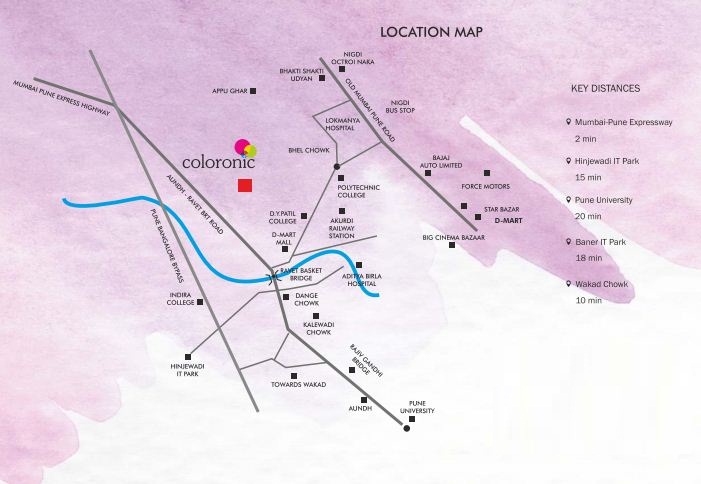 Sukhwani Coloronic Location Map