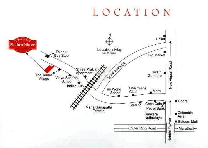 Sumadhuras Mathru Shree Location Map