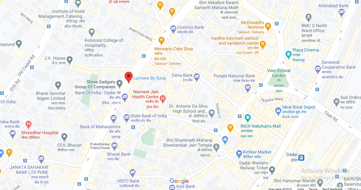 Suraj Lumiere Location Map