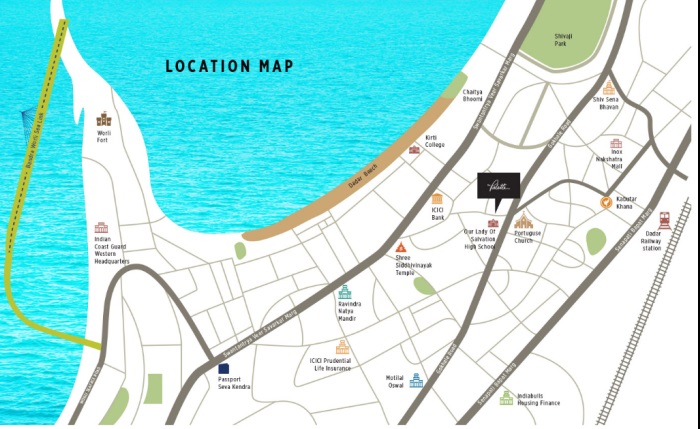 Suraj The Palette Location Map