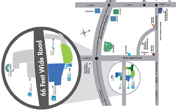 Sushma Urban View Location Map