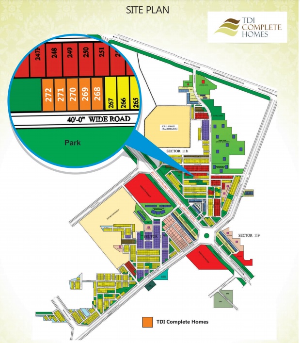 Tdi Complete Homes Location Map