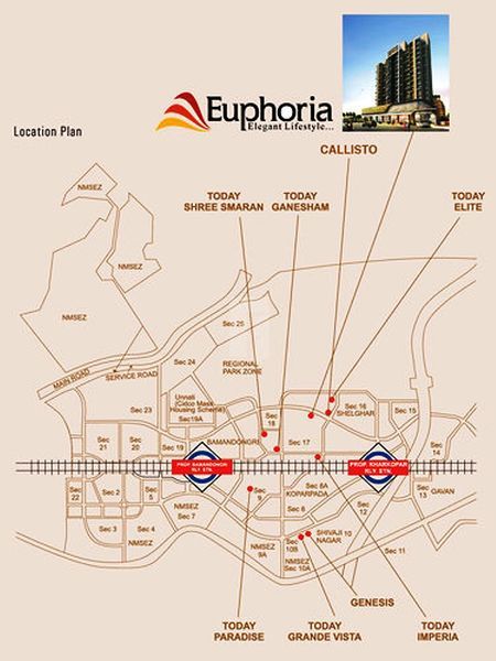 Today Euphoria Location Map