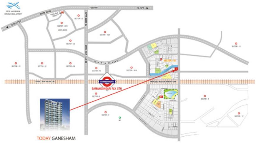 Today Ganesham Location Map