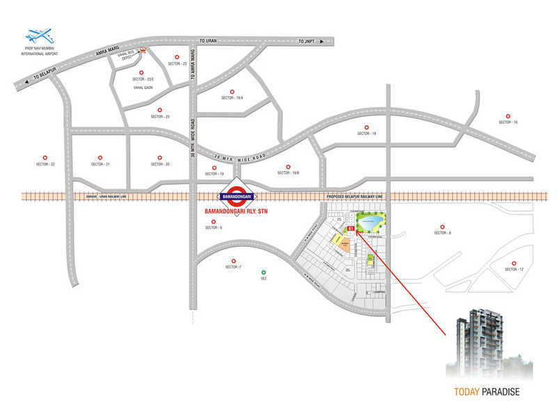 Today Paradise Location Map