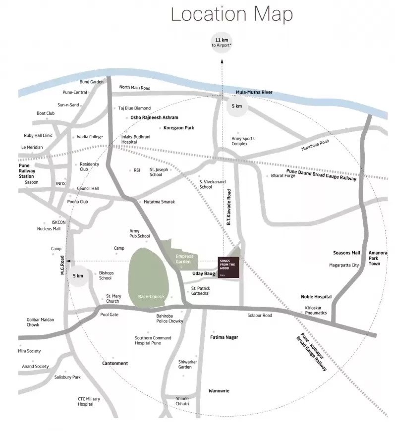 Total Environment Songs From The Wood Location Map