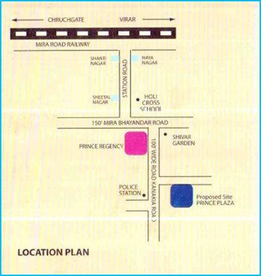 Trans Prince Regency Location Map