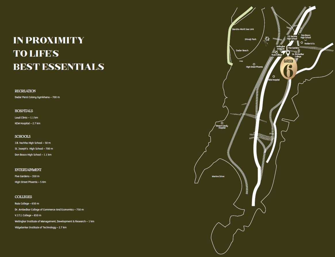 Trec Garden 6 Location Map