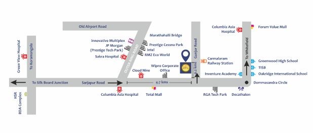 United Sunshine Signature Location Map