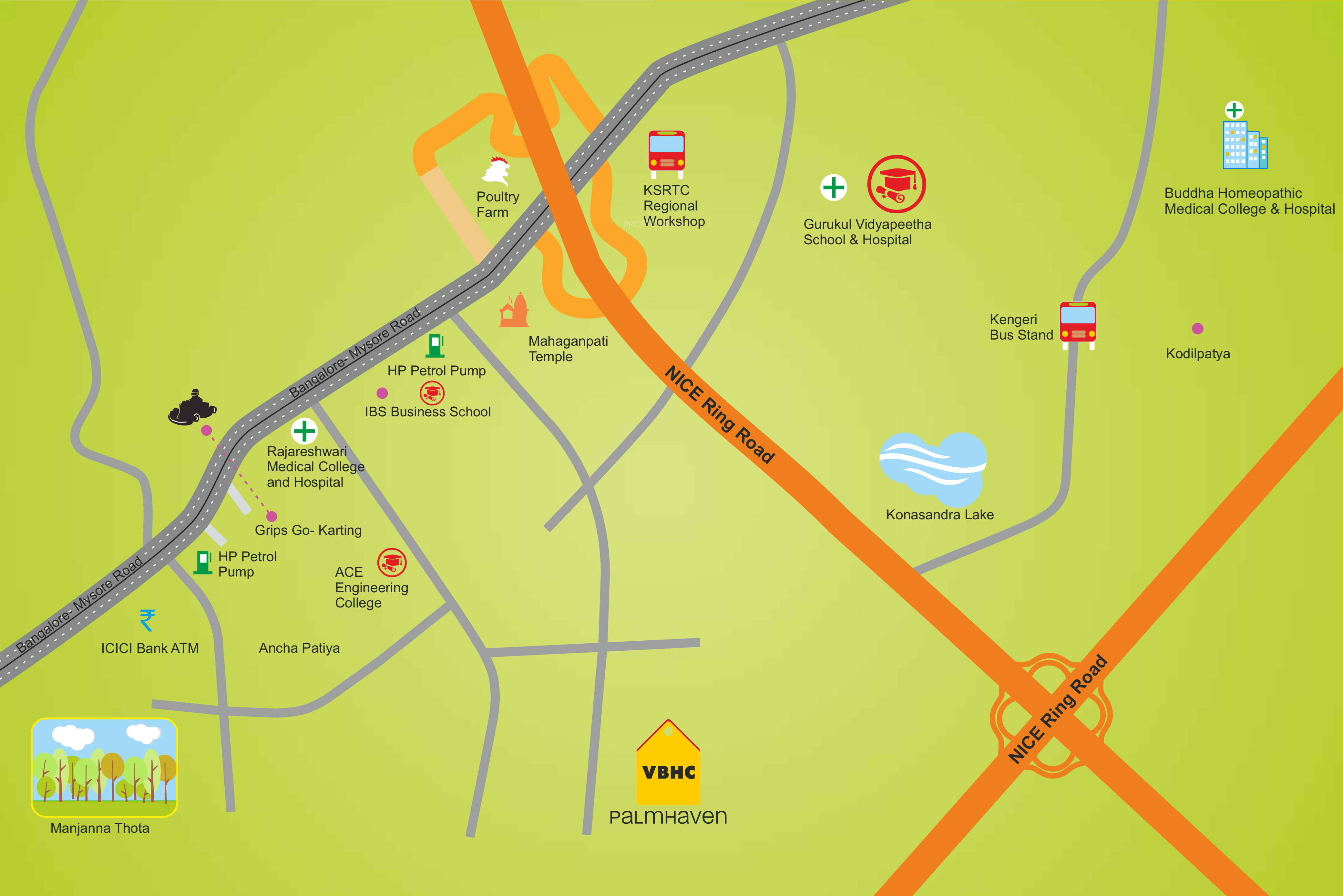 Vbhc Palmhaven 2 Location Map