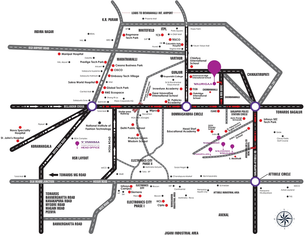 Vivansaa Baalsam Location Map