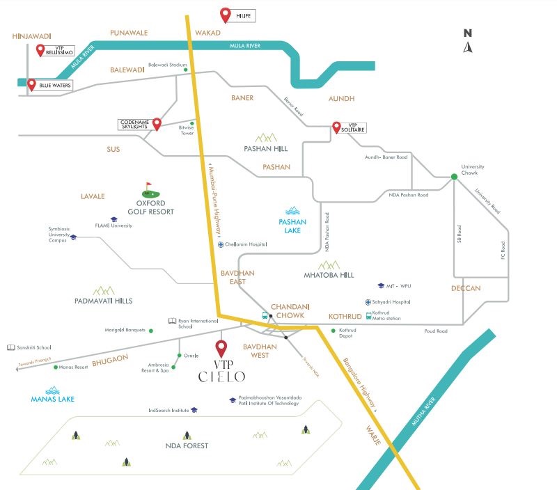 Vtp Cielo Location Map