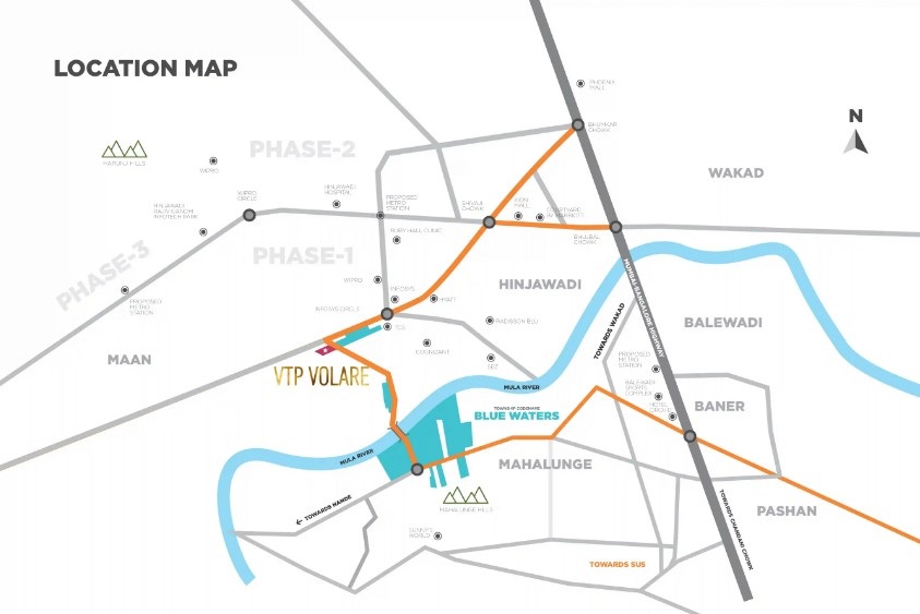 Vtp Volare Location Map