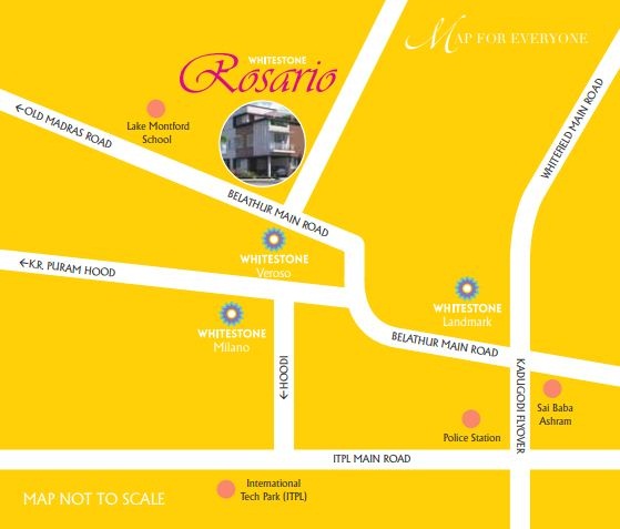 Whitestone Rosario Location Map