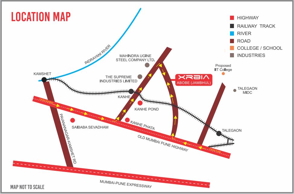 Xrbia Abode Location Map