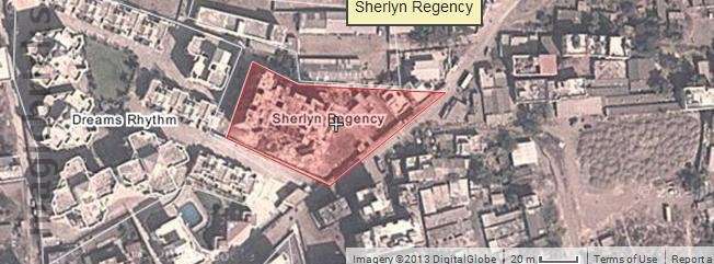 Yash Sherlyn Regency Location Map