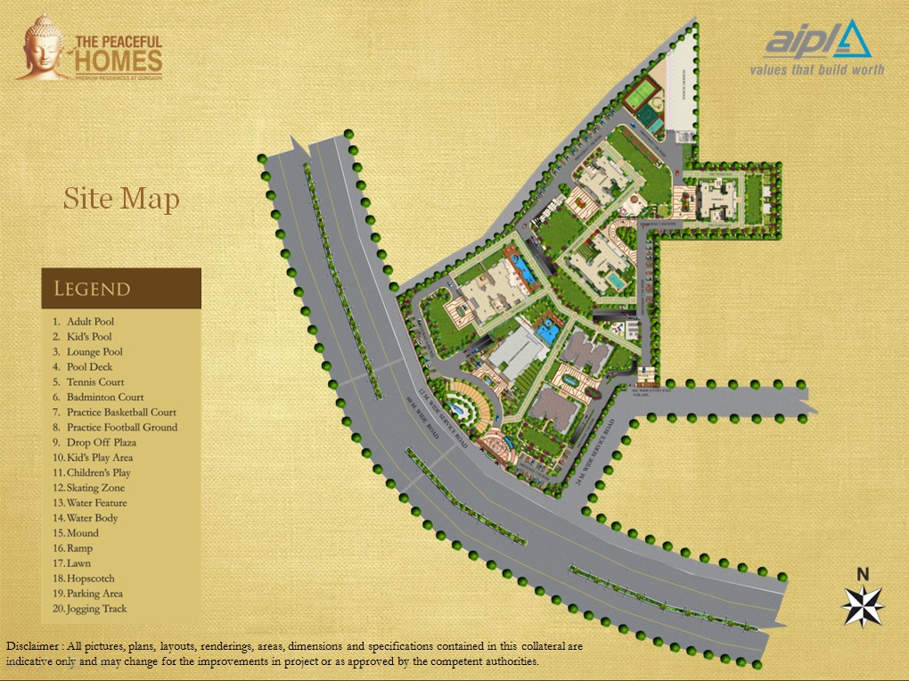 Aipl The Peaceful Homes Master Plan