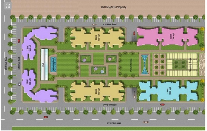 Ajnara Enclave Master Plan