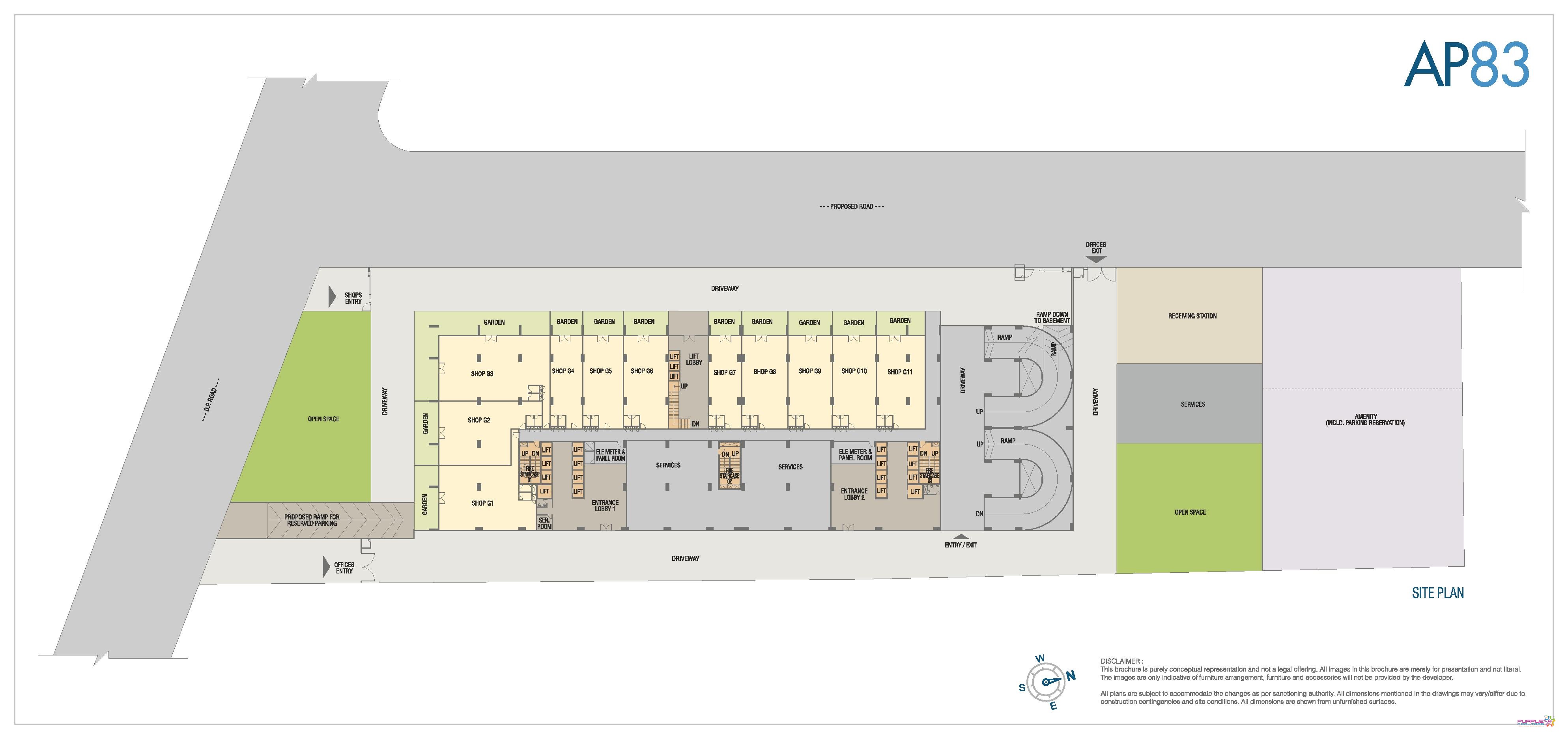 Amar Pristine 83 Master Plan