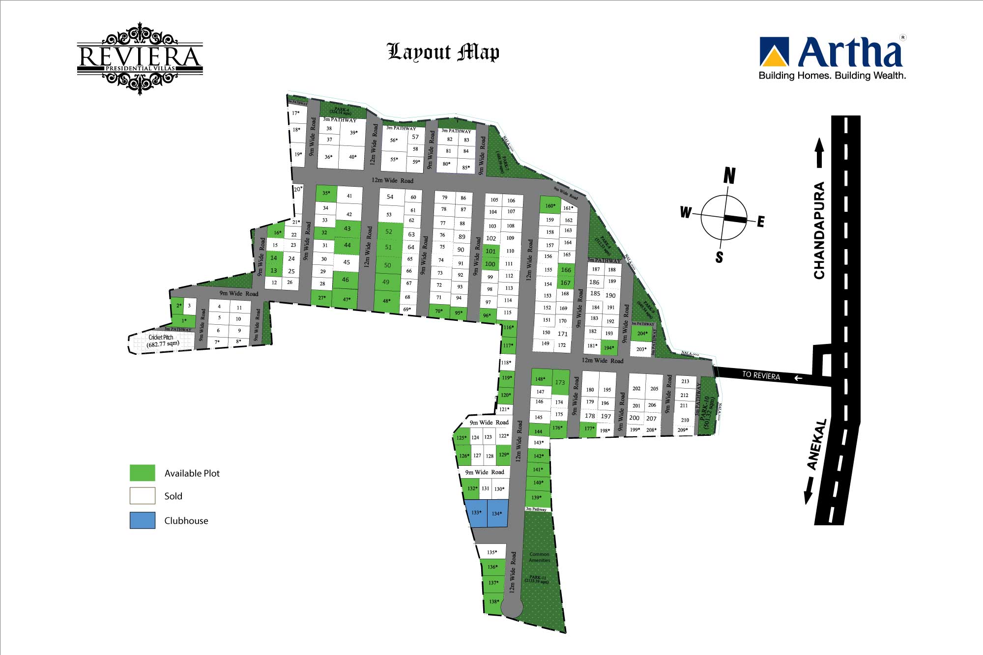 Artha Reviera Master Plan