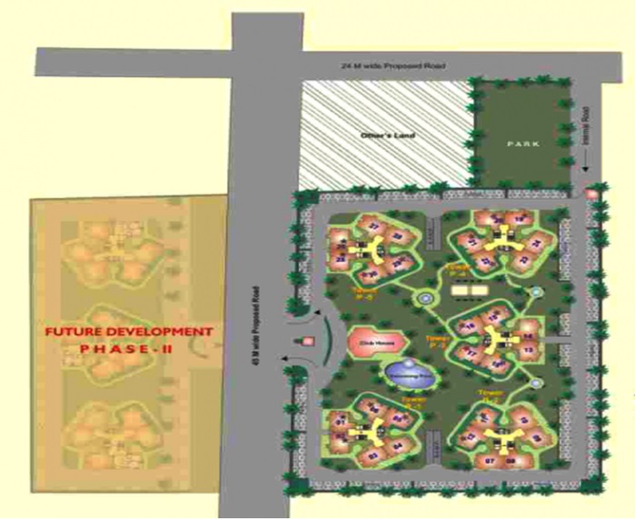 Ashiana Palm Court Master Plan