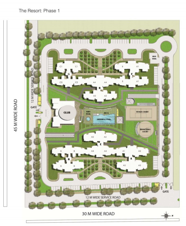 Bptp The Resort Master Plan